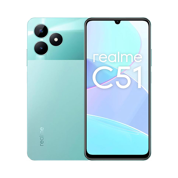 Buy Realme C51 4 GB RAM 128 GB Mint Green Mobile Phone - Vasanth and Co